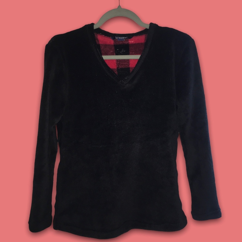 Black Fuzzy Sweater